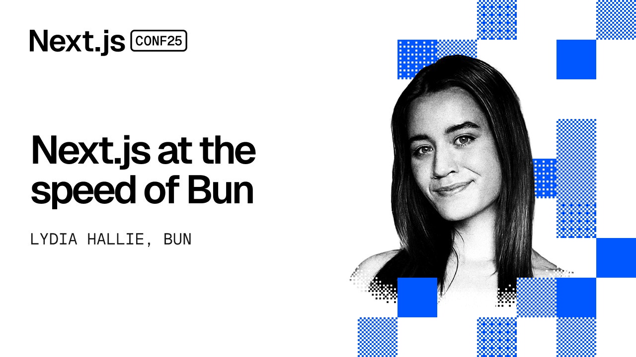 Next.js at the speed of Bun